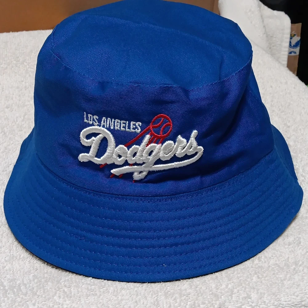 Women's Dodgers Blue Bucket Hat NEW Men / Women - Picture 2 of 6